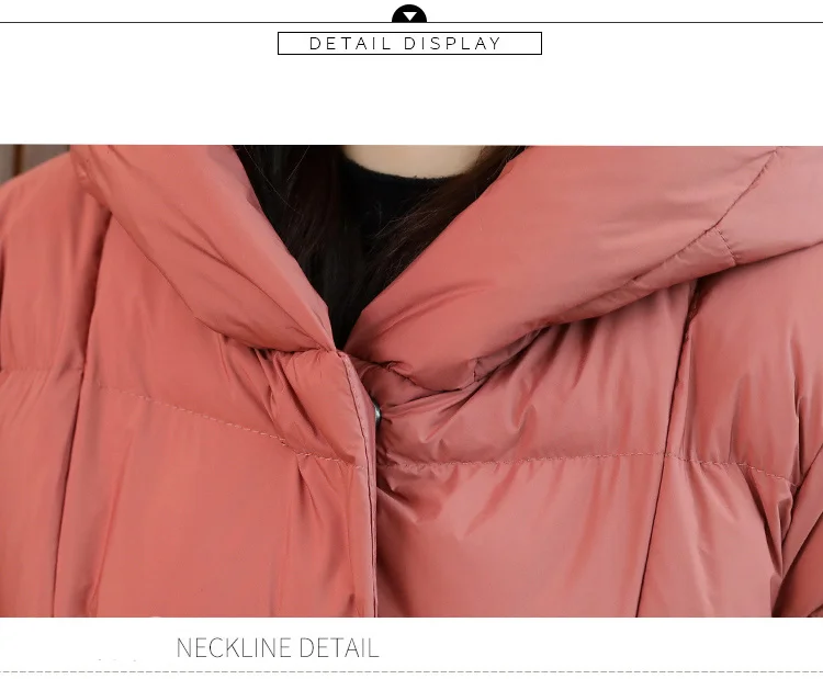 Winter New Collection Bio Fluff Hooded Women's Winter Coat Parka European Style Warm Stylish Women's Winter Jacket