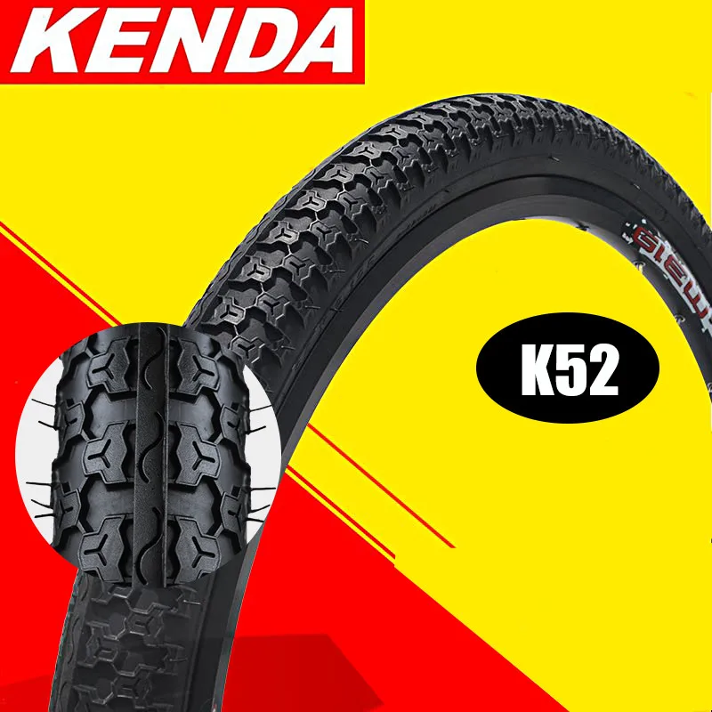 Kenda K52 велосипедная шина горный велосипед шины 20/24/26*1,75/2,125 велосипедная шина
