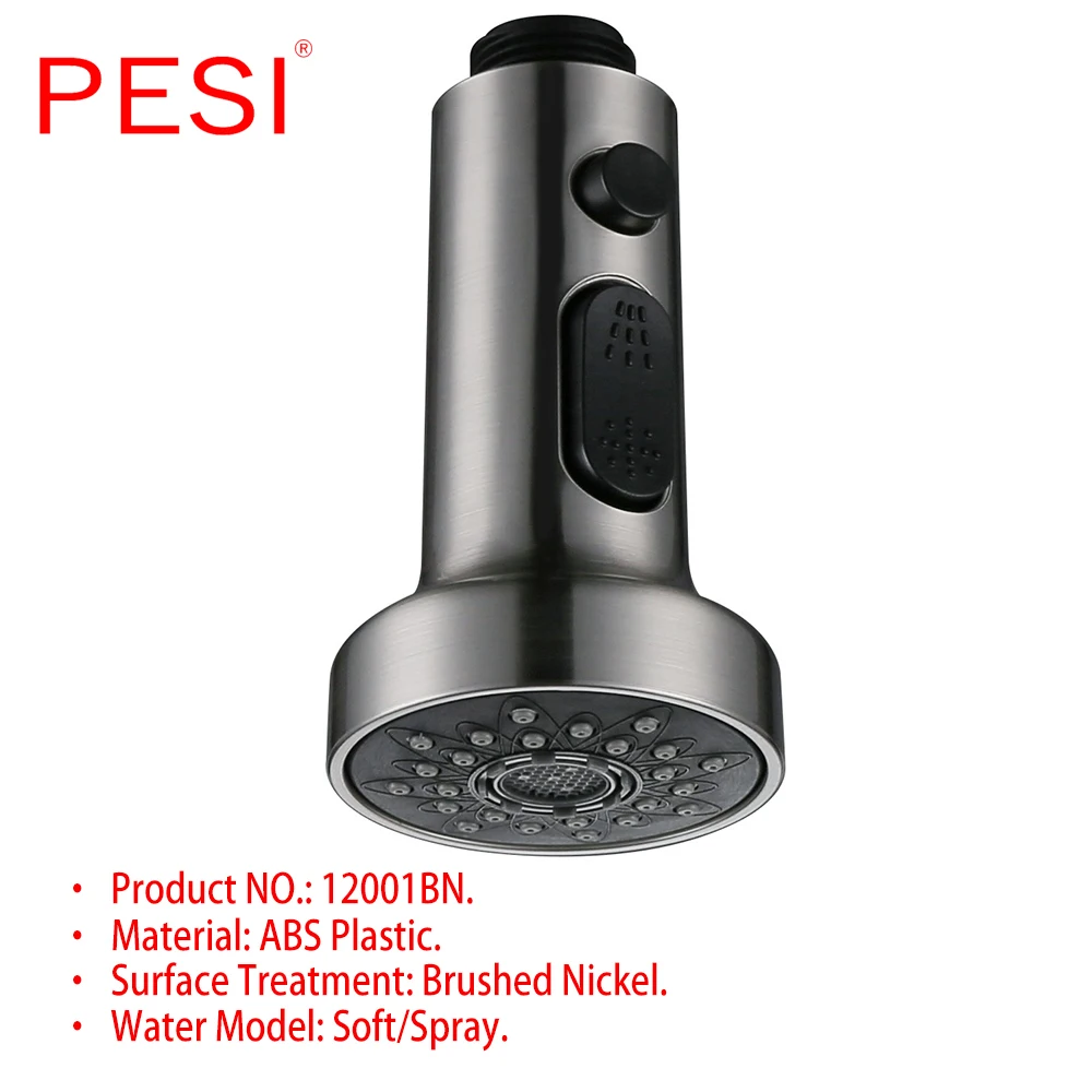 Günstig Küche Badezimmer Tap Wasserhahn Mixer Pull Out Spray Kopf Outlet Sprayer Düse Wasser Saving Küche Wasserhahn Tap Ersatz Teil.