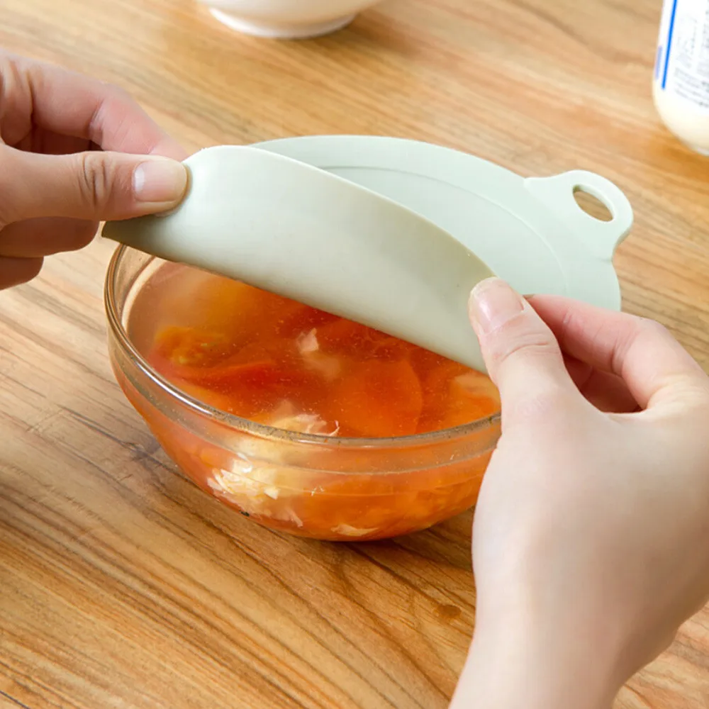Portable Useful Silicone Bowl Lids Reusable Suction Seal Covers for