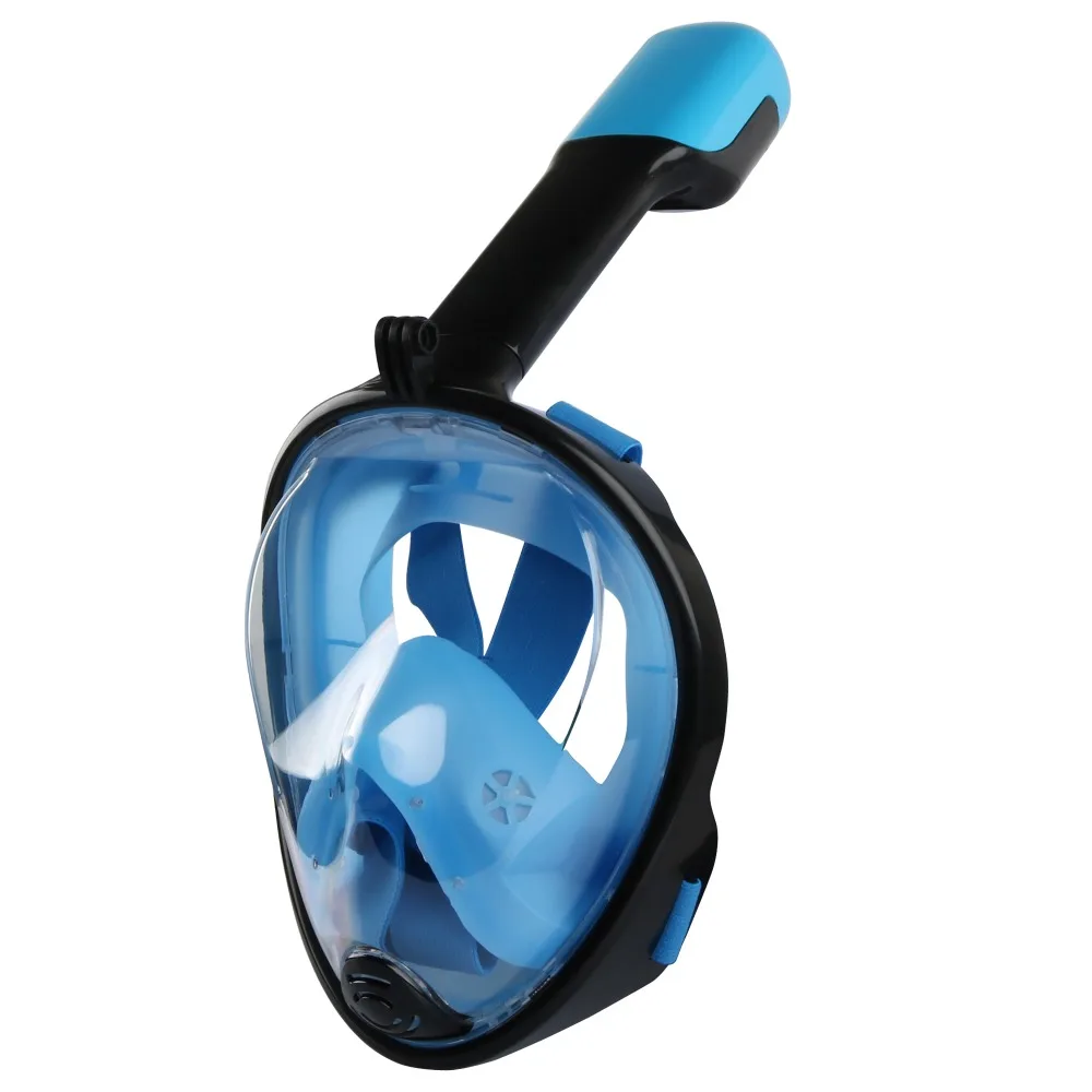 Full Face Snorkeling Mask Underwater Anti Fog Diving Mask Snorkel with Breathable Tube Swimming Training Scuba Diving Mask