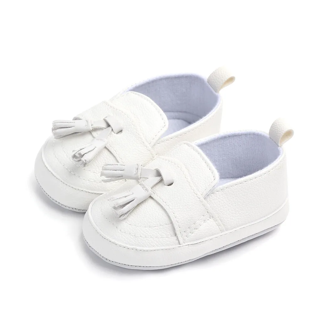 Кожаные Мокасины для маленьких мальчиков; обувь для маленьких мальчиков; Черная детская обувь; кожаная обувь для новорожденных; кожаная обувь для мальчика 0-1 года