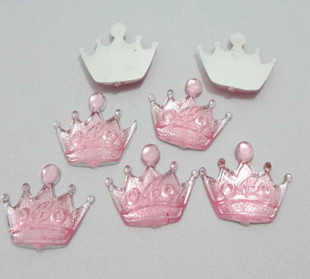 

Crown Resin 150PCS 20mm bead flat back scrapbook craft flatback diy phone case decoration C093*5