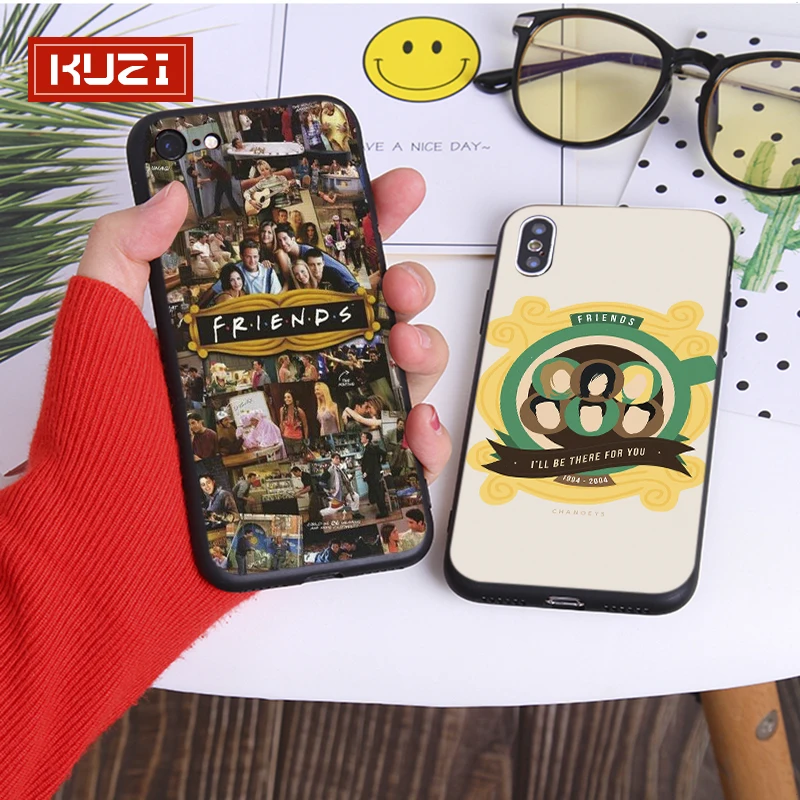 

Old Friend Series Luxury Case For Iphone X XS 8 7 6 6s Plus Soft TPU Silicone Cover Case For Iphone XR Coque Fundas Capa