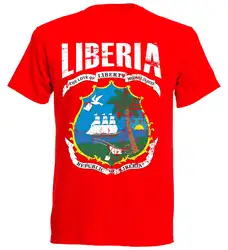 2019 летняя новая брендовая Футболка Мужская Хип-Хоп Мужская Повседневная футболка Liberia винтажная Мужская футболка