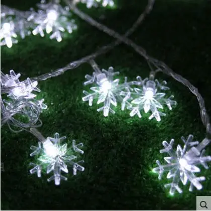 Гирлянда Snowflower светодиодный 10 м|luces de navidad|led cristmasled christmas |
