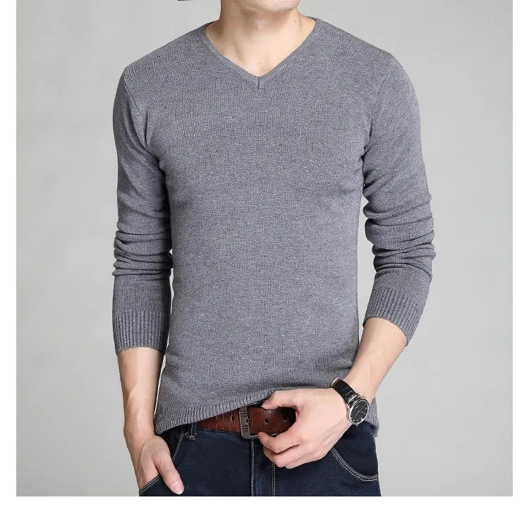 Для Мужчин's свитеры для женщин Мода 2019 г. брендовая одежда Тонкий Вязание мужчин s свитеры и Пуловеры Блузка повседневное V образным вырезо