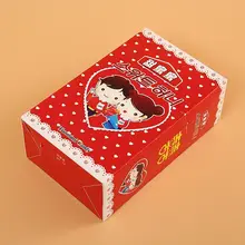 Модный на заказ стирка порошок-детергент упаковочные коробки белый толстый День рождения бумага для выпечки коробка поставщиков- PX10197