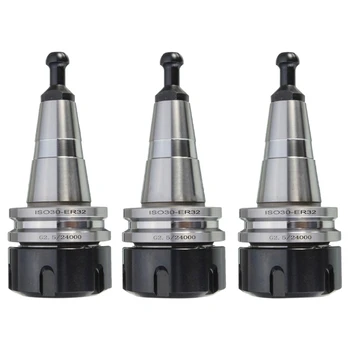 

BMBY-3PCS metal ISO30 ER32 50 Balance Collet Chuck G2.5 24000rpm CNC Toolholder