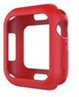 Спорт на открытом воздухе Тонкий светильник ТПУ Бампер обложка чехол для наручных часов iWatch серии 5 4 44 мм 40 мм защитная рамка для наручных часов Apple Watch Series 5 4 полосы - Цвет: Red