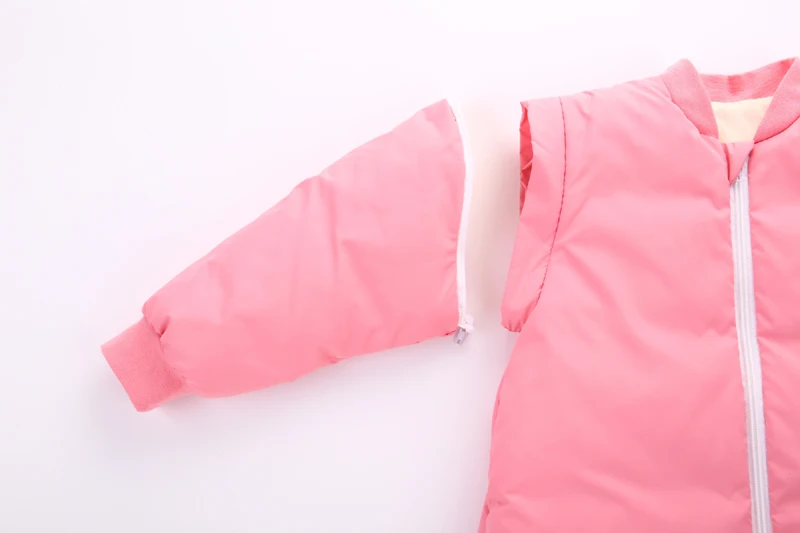 Спальный мешок с отстегивающимся рукавом для малышей, зимний хлопковый детский спальный мешок, детские дышащие конверты для новорождённых, спальный мешок