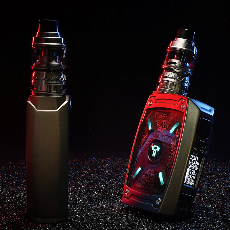 new Original Teslacigs XT 220W TC Kit with Tallica Mini 4ML Tank Atomizer RGB LED Tesla XT Box MOD Vape Electronic Cigarette kit new Original Teslacigs XT 220W TC Kit with Tallica Mini 4ML Tank Atomizer RGB LED Tesla XT Box MOD Vape Electronic Cigarette kit
