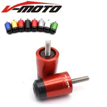 Аксессуары для мотоциклов ЧПУ 7/8 ''22 мм Руль рукоятки «Грипсы» бар Кепки концевые заглушки для HONDA CBR650F/CB650F