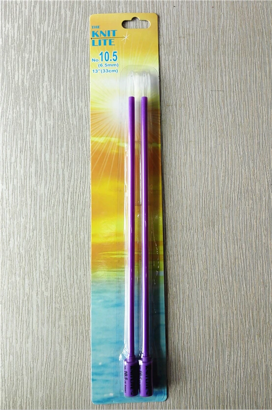 33cm size 6.5 New Double Pointed Knitting Needles Carbonized pc Craft