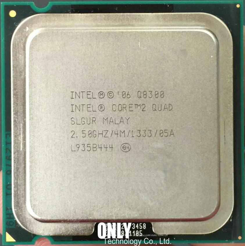 lntel Core 2 Quad Q8300 CPU Processor (2.5Ghz/ 4M /1333GHz) Socket 