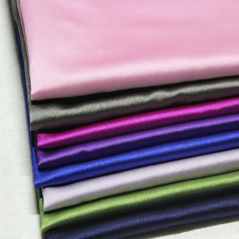 CF56 1 ярд сплошной шелковой ткани парча жаккардовая ткань свадебная декоративная Праздничная Ткань для шитья DIY шарф ручной вязки или платья