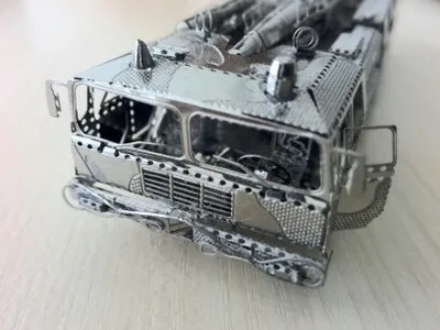 Все металлические нержавеющая сталь DIY модель сборки 3D мини-головоломка развивающие игрушки Военная Униформа ветер головоломка крутая модель автомобиля подарок