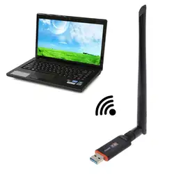 Горячая 1200 Мбит/с USB 3,0 беспроводной Wifi адаптер супер скорость сетевой карты RTL8812 двухдиапазонный с антенной переменного тока для ноутбука