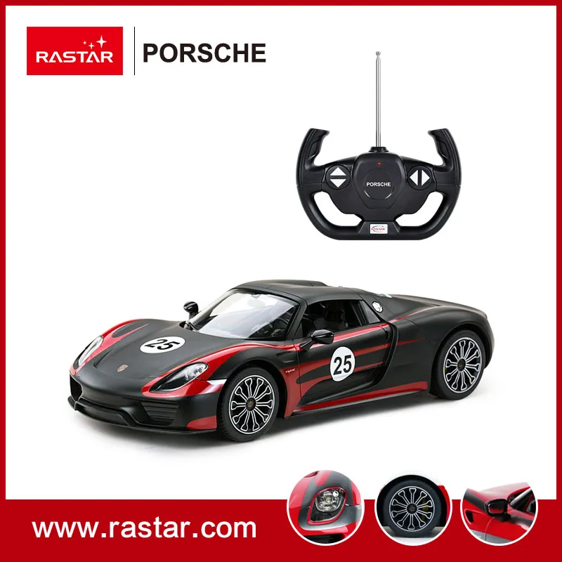 Rastar 1:14 масштаб PORSCHE 918 Spyder представление подлинный Автомобиль Стайлинг