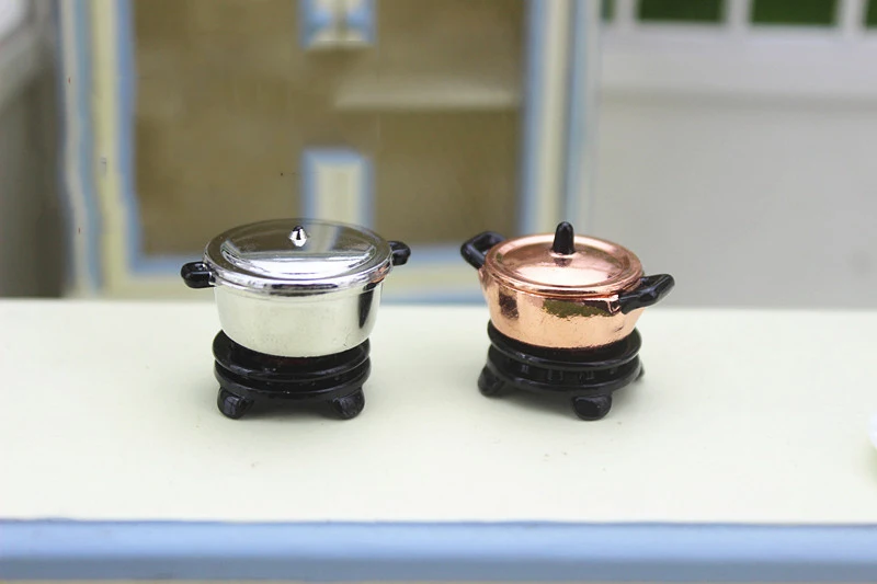 1:12 Dollhouse Mini Kitchen Accessories Cooking Dish Furniture Kids Toy Gift