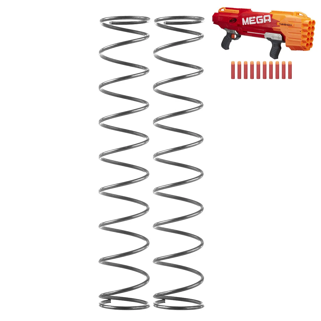 

NFstrike 9KG Upgraded Spring for Nerf N-Strike Mega TwinShock Two-In-One Design Spring