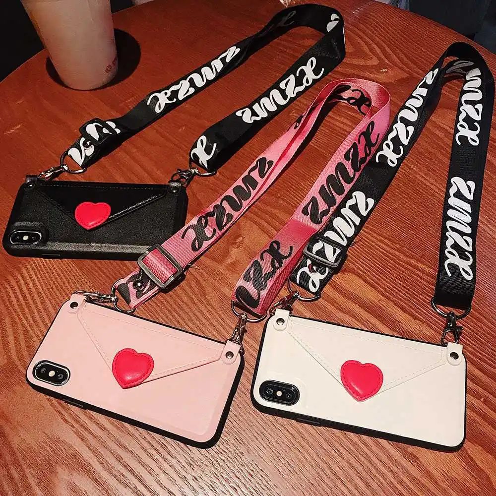 Кожаный чехол KISSCASE с ремешком для iPhone XS Max XR X 8 7 чехлы телефонов держателем в виде
