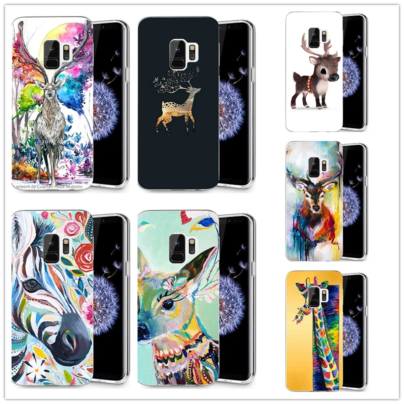 Для Samsung Galaxy S3 S9 S9Plus S8 Plus S7 edge Note 8 цветной Мягкий силиконовый чехол из ТПУ с