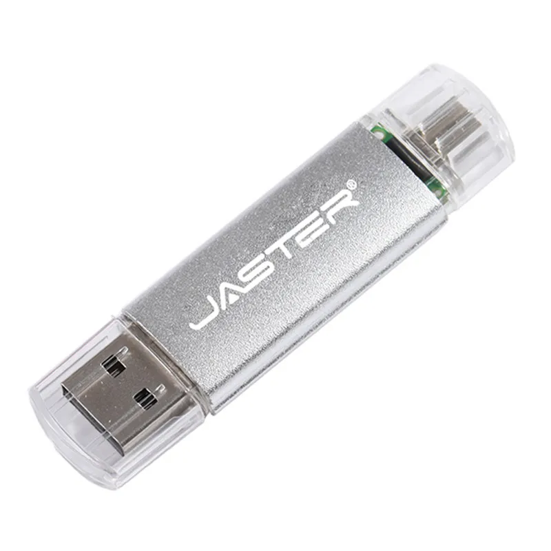 JASTER Смартфон USB флеш-накопитель OTG USB флеш-накопитель Micro USB флеш-накопитель смартфон U диск 4 ГБ/8 ГБ/16 ГБ/32 ГБ/64 Гб - Цвет: White