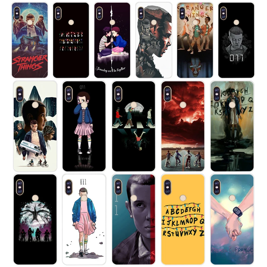 

252WE Stranger Things Christmas Lights Soft Silicone Tpu Cover phone Case for xiaomi redmi 6 5A 6A 5Plus note 5 6 5A Pro
