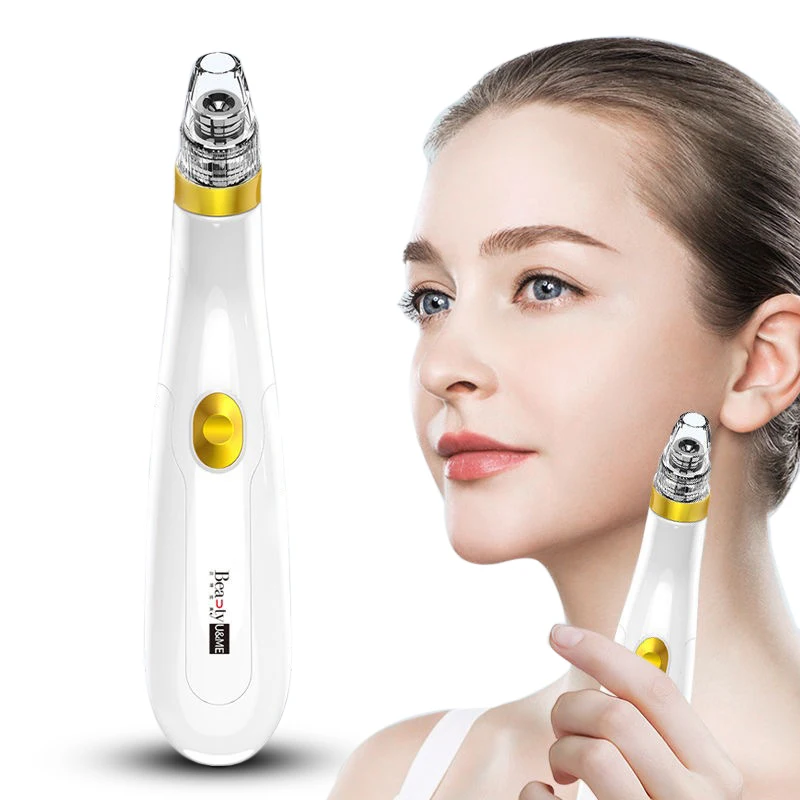 

New Electronic Blackhead Vacuum Remover Machine Suction Acne Pore Facial Cleaner Extractor Cleaner Skin Care Tools