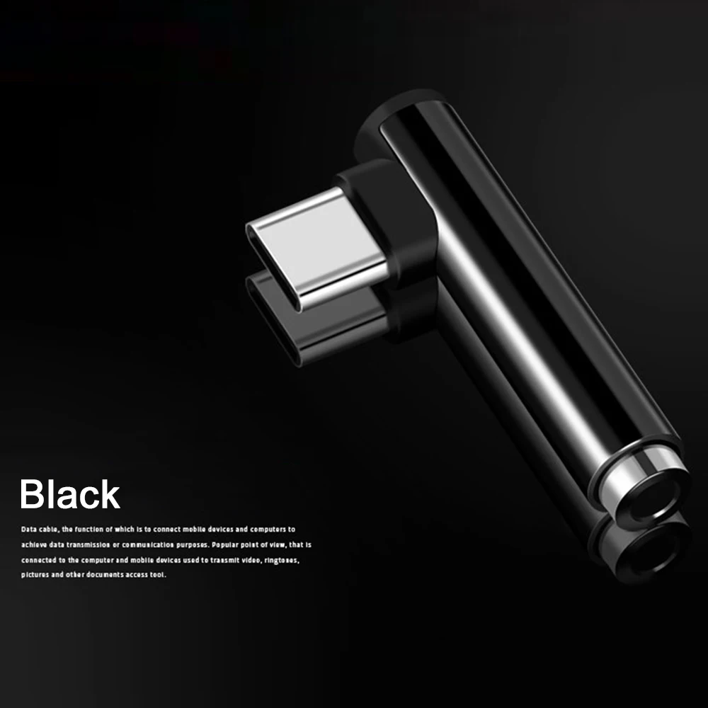 Оптовая продажа переходник для наушников USB Type C на 3 5 мм AUX кабель конвертер Xiaomi