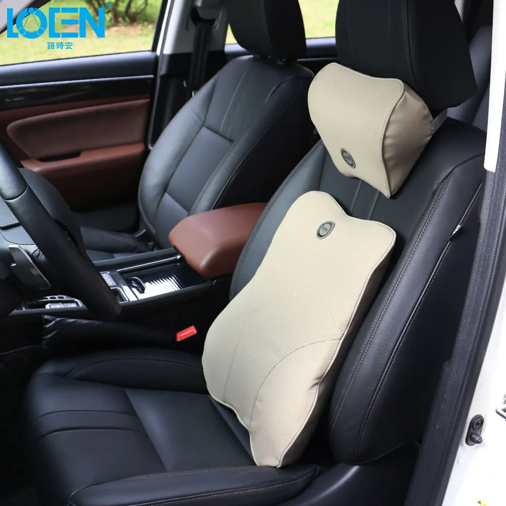 Buy 1 Set Universal Car PU Leather Head Restraint