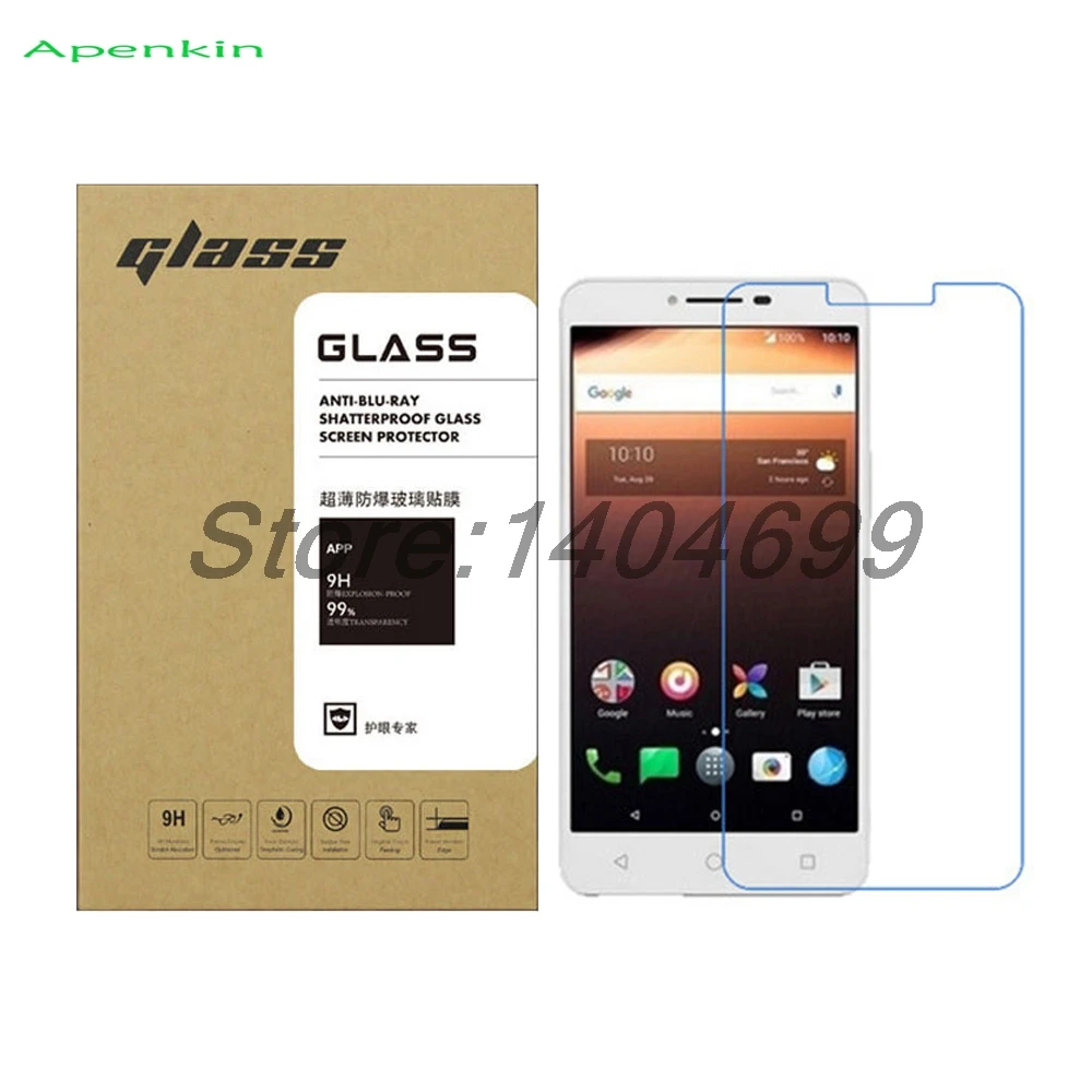 Закаленное стекло для Alcatel A3 XL защита экрана 9H 0 26 мм 2.5D Противоударная A3XL |