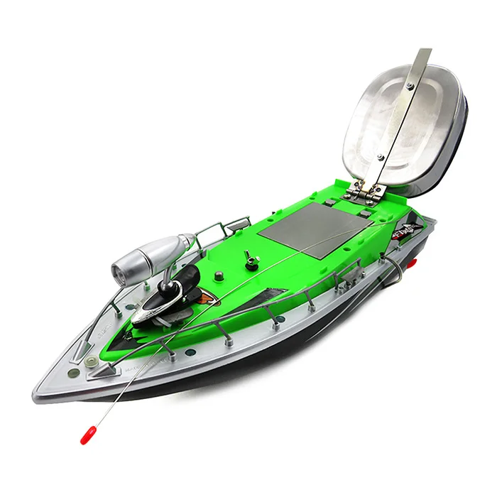 Flytec 2011- 3 RC Boat Intelligent Wireless Electric Fishing Bait Remote Control Boat Fish Ship Searchlight Toy Gifts For Kids
