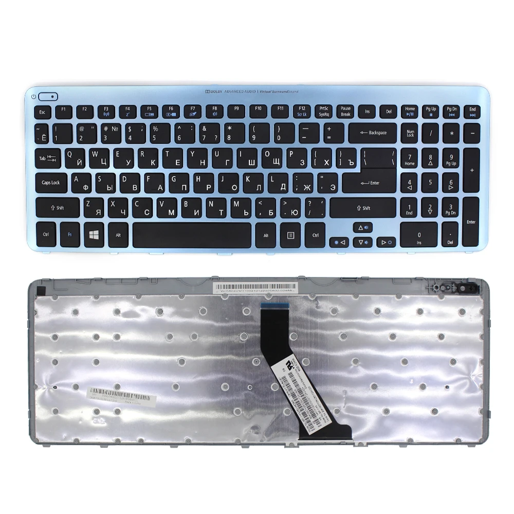 Русская клавиатура для ноутбука ACER Aspire V5 V5-531 V5-531G V5-551 V5-551G V5-571 V5-571G V5-571P V5-531P M5-581