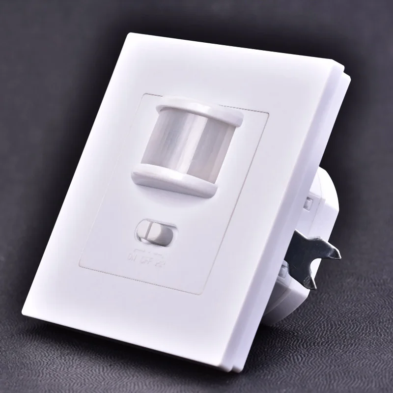

Smart PIR Infrared Motion Sensor Light Switch Wall Mounted Socket Adapter 110V-240V AC Intelligent LED Lights Switches _WK