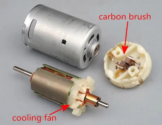 550 высокое качество DC12v металл высокая скорость большой крутящий момент двигатель постоянного тока 21000 об/мин для моделирования электронных инструментов