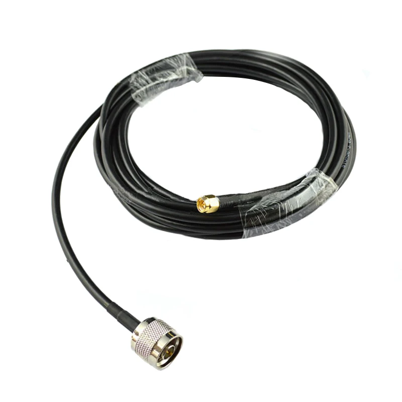 RG58 прямой SMA штекер к N разъем Удлинительный кабель 5 м SGA998|Кабели VGA| |
