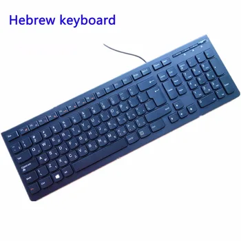 

USB hebrew keyboard for Ultra-thin USB Multimedia Gaming Keybaords for lenovo Laptop and PC