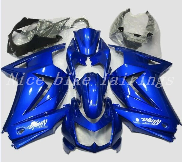 

New Injection ABS Fairing kit for Kawasaki ninja250 2008-2015 EX250 ZX250R 08 09 10 11 12 13 14 15 fairings nice blue
