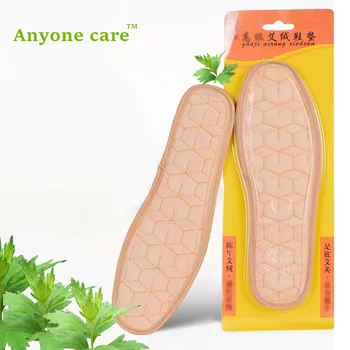 

Women Male Moxa insole Five years Old wormwood Health insoles sweat warm foot deodorant beriberi Health pads for foot