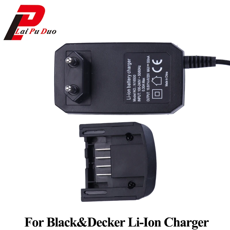 Литий-ионное зарядное устройство для электрической дрели Black &amp Decker 10 8 В 14 4 в 18 20