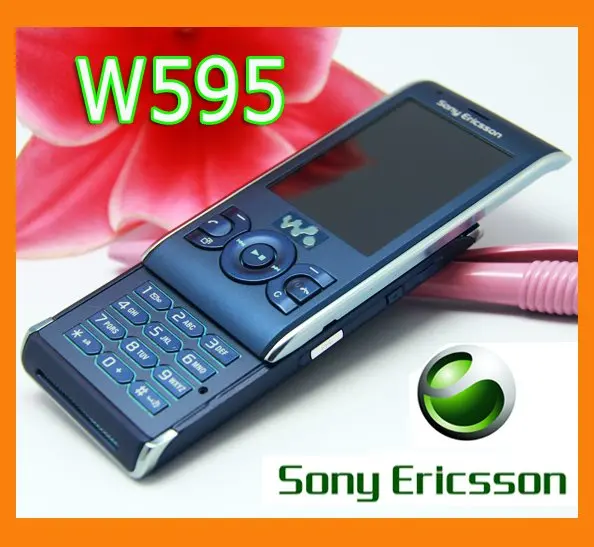 Цена за Оригинал Восстановленное Sony Ericsson W595 Мобильный Телефон W595 Разблокирована Сотовый Телефон 3.15MP Цена за Оригинал Восстановленное Sony Ericsson W595 Мобильный Телефон W595 Разблокирована Сотовый Телефон 3.15MP