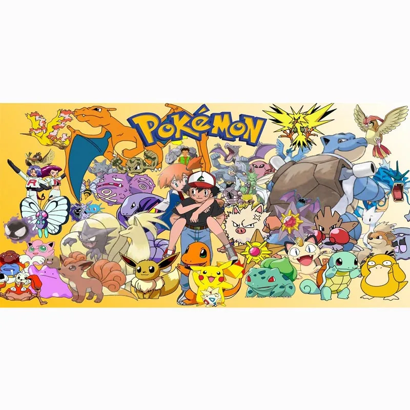

2018 New Microfiber Large size Personalized Pokemon Go Beach towel 70*140cm Travel Bath Drying Sports Swiming Bath Body Yoga Mat