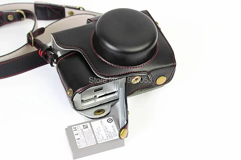 Роскошный чехол из искусственной кожи для камеры Olympus EM10 II EM10-M2 винтажная сумка с ремешком