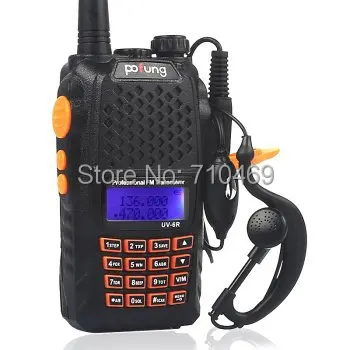 DHL Бесплатная доставка + 2015 горячая рация пара Baofeng UV 6R радио Vhf Dualband pofung uv6r