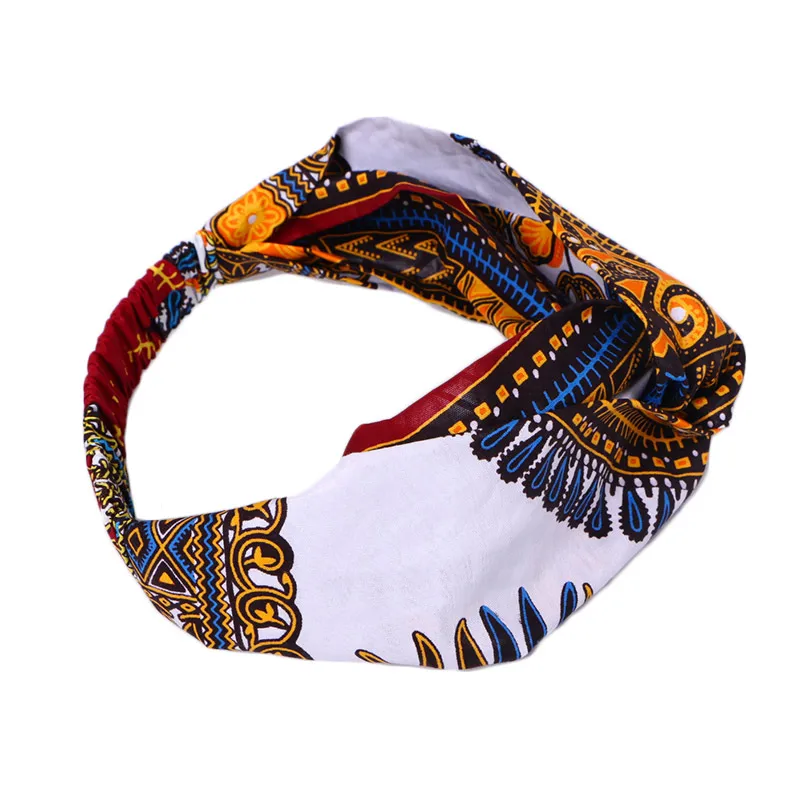 Модная африканская повязка на голову для женщин, Анкара, повязка на голову, аксессуары для волос BRW WYB362