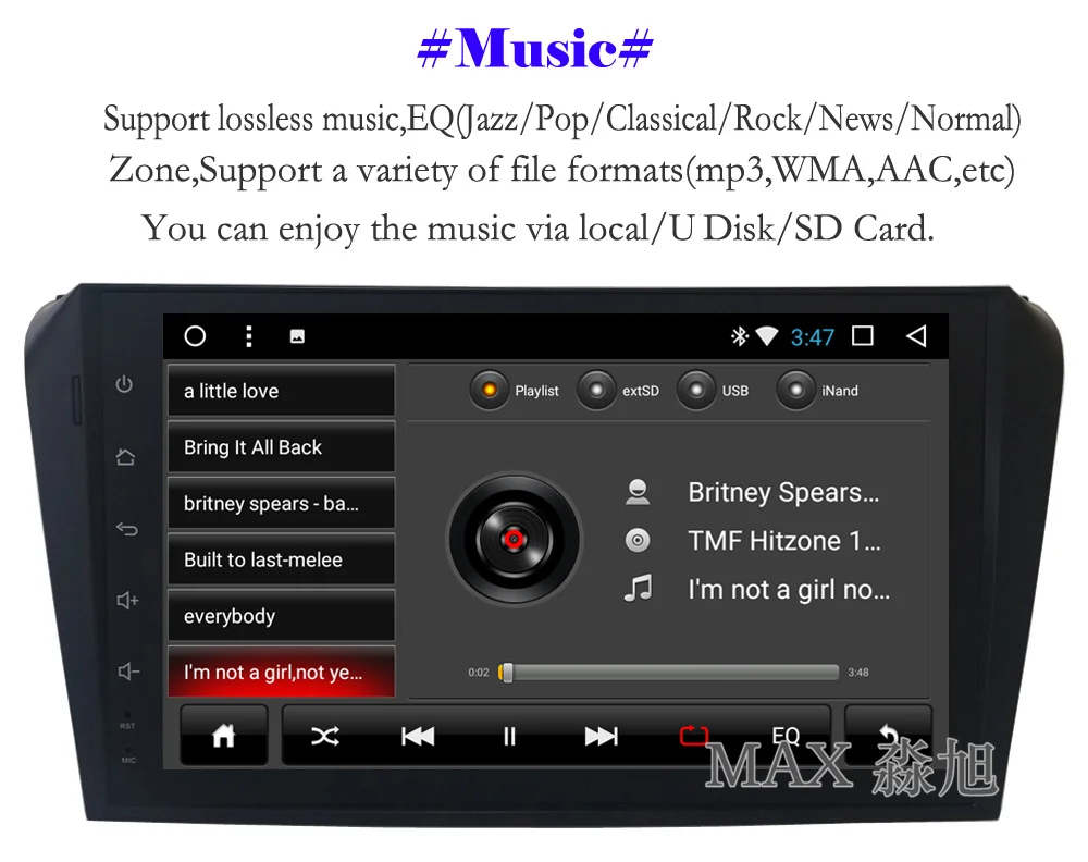 Sale MAX Android 8.1.0 2G 32G Car DVD Player for Mazda 3(3) 2004 2005 2006 2007 2008 2009 GPS Navigation System Free Map 4G WiFi SWC 7 Sale MAX Android 8.1.0 2G 32G Car DVD Player for Mazda 3(3) 2004 2005 2006 2007 2008 2009 GPS Navigation System Free Map 4G WiFi SWC 7