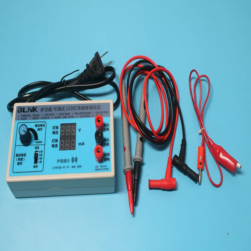

0-180V Output LED Tester Detection Tool TV Monitor Panel Backight Strips w/ Current and Voltage Digital Display