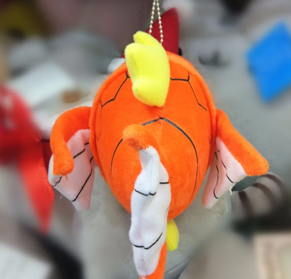 Горячая Magikarp меховой шарик-подвеска с брелком мини мягкие куклы игрушки хорошие детские подарочные игрушки